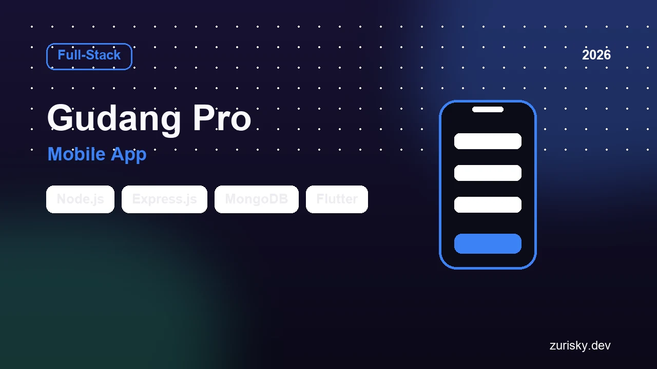 Gudang Pro mobile app artwork