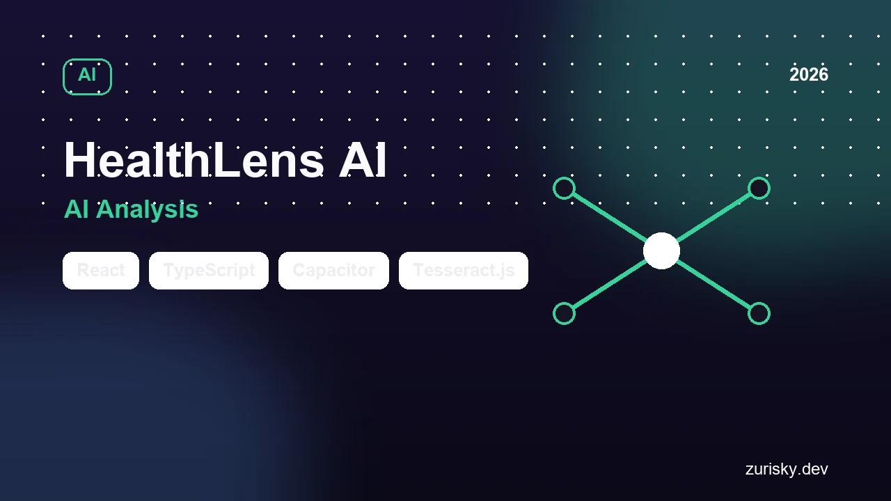 HealthLens AI analysis artwork