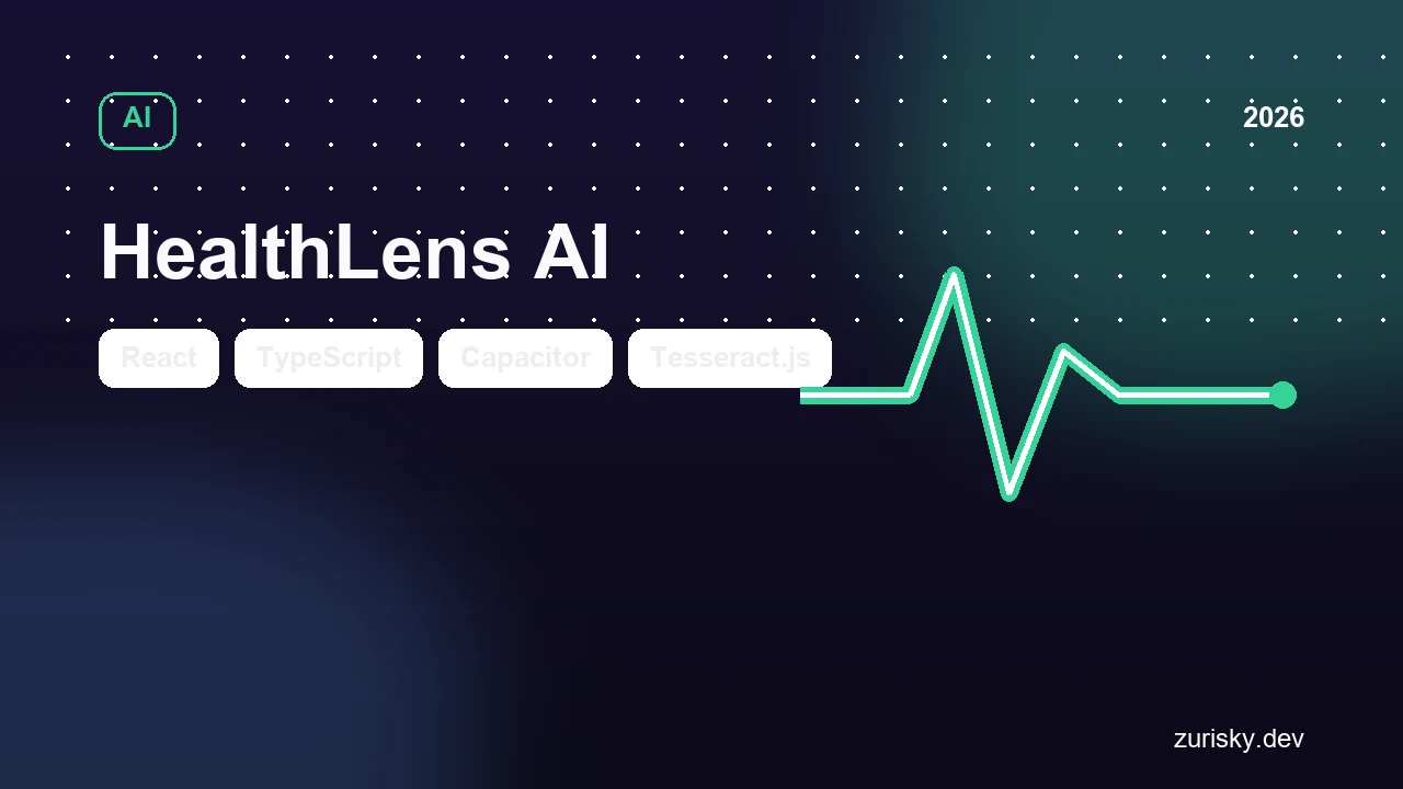 HealthLens AI dashboard preview