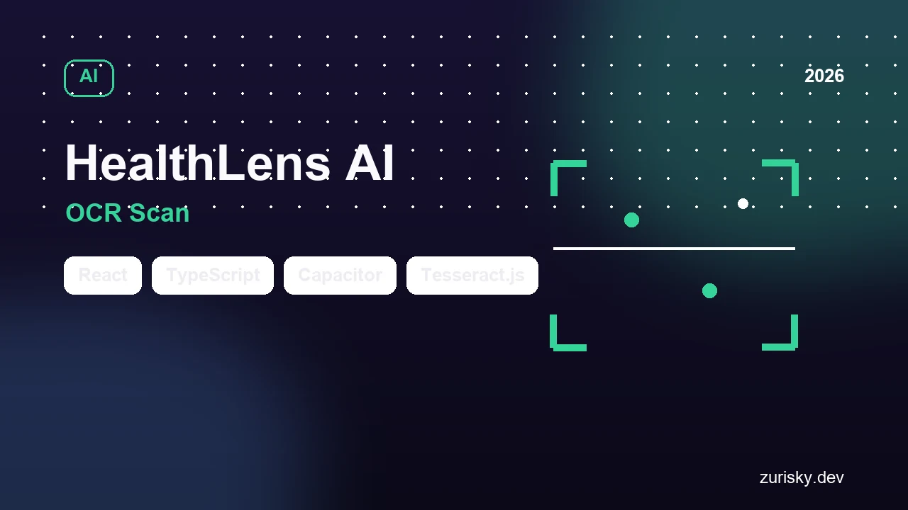 HealthLens AI OCR scan artwork