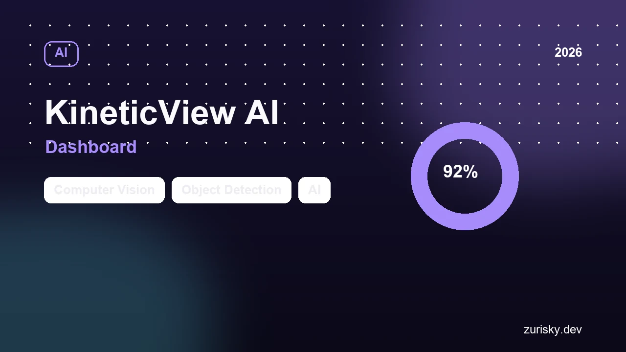 KineticView AI dashboard artwork